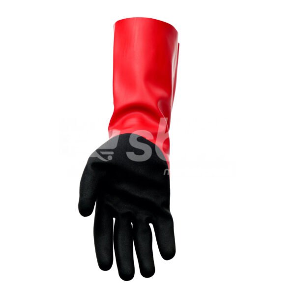 Vaultex, Nitrile Micro Foam Coated, Level A Gauntlet with Flare Cuff - Image 2